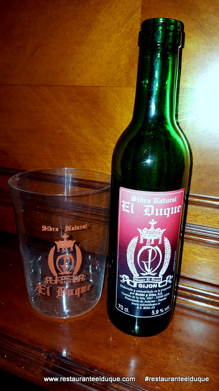Botella de Sidra 37,5cl sidra El Duque, Gijón